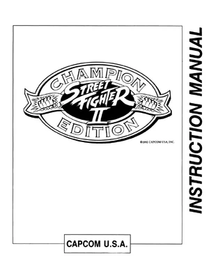 street fighter ii champion edition instruction manual|capcom|games|.webp