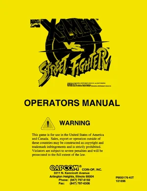 x-men vs street fighter operation manual|capcom|games|.webp