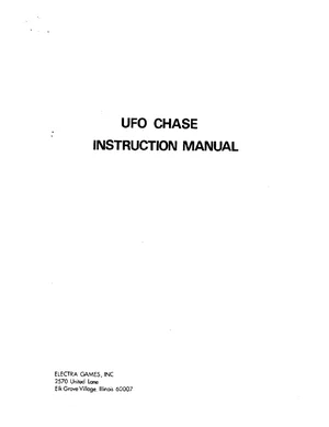 ufo chase manual|electra|games|.webp