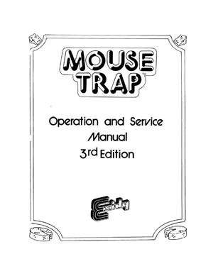 mouse trap manual|exidy|games|.webp