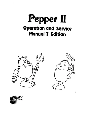 pepper 2 manual|gottlieb|games|.webp