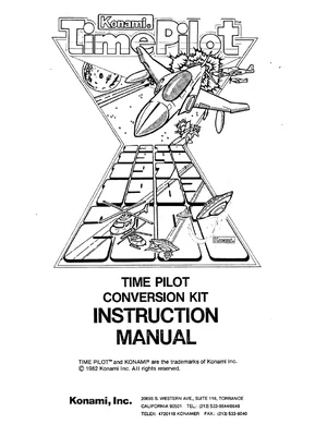 time pilot conversion kit instructions|konami|games|.webp