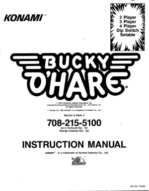 bucky o hare instruction manual|konami|games|.webp