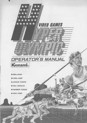 hyper olympic operation manual|konami|games|.webp