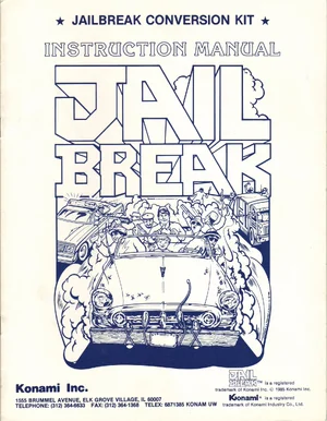 jail break 5b with 5d instruction manual|konami|games|.webp