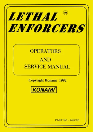 lethal enforcers service manual|konami|games|.webp