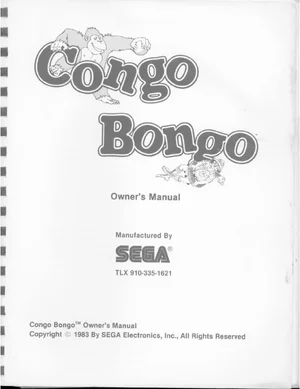 congo bongo manual|sega|games|.webp