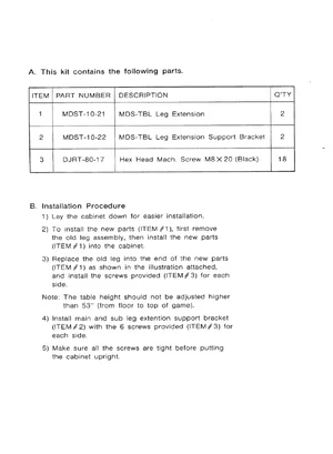 arcade vs leg extension by installation guide conversion kit instructions|nintendo|parts-and-...webp
