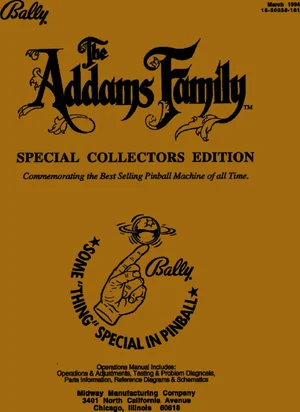 addams family special collectors edition the gold operation manual|bally|pinball-em-adjacent|.webp