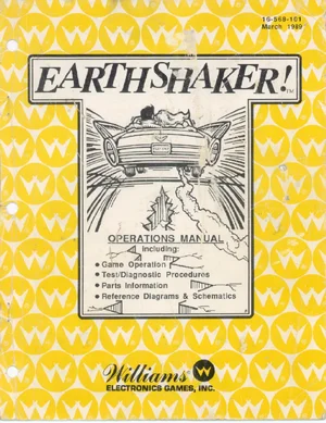 earthshaker earth shaker operation manual|williams|pinball-em-adjacent|.webp