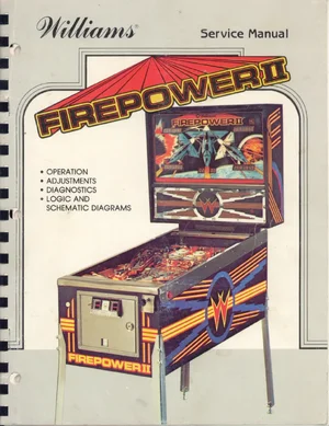 firepower ii operation manual|williams|pinball-em-adjacent|.webp