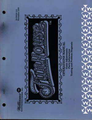 fun house funhouse operation manual|williams|pinball-em-adjacent|.webp