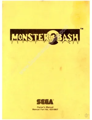 monster bash manual|williams|pinball-em-adjacent|.webp