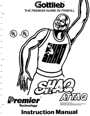 shaq attaq attack operation manual|gottlieb|pinball-em-adjacent|.webp
