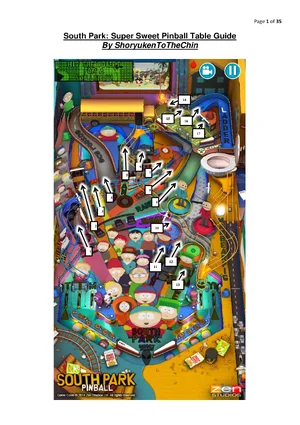 south park super sweet pinball guide by manual|sega|pinball-em-adjacent|.webp
