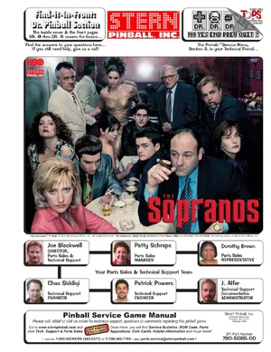 pinball the sopranos manual|stern|pinball-em-adjacent|.webp