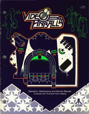 video pinball tm-130 manual|atari|pinball-em-adjacent|1st printing.webp