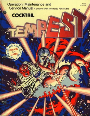 tempest cocktail tm-193 manual|atari|cabinets|1st printing.webp