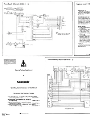 centipede millipede missile command package schematic|atari|schematics-and-wiring|5th printing.webp