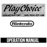 Arcade Play Choice Countertop By operation manual (Nintendo)