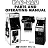 Pac-Man operation manual (Bally / Midway)