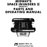 Space Invaders II manual (Bally / Midway)