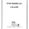 Star Guards U R 3 Player manual (Bally / Midway)