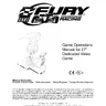 Cart Fury manual (Bally / Midway)