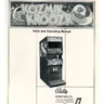 Kozmik Kroozr manual (Bally / Midway)