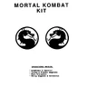 Mortal Kombat manual (Bally / Midway)