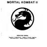 Mortal Kombat 2 manual (Bally / Midway)