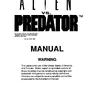 Alien VS Preditor manual (Capcom)