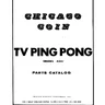 Tv Ping Pong manual (Chicago Coin)