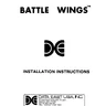 Battle Wings manual (Data East)