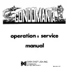 Gondomania manual (Data East)