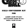 Curve Ball manual (Incredible Technologies)