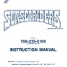 Sunset Riders manual (Konami)