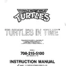 Turtles In Time manual (Konami)