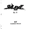 Soul Edge V 2 conversion kit instructions, V2 (Namco)