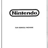 Gun Package service manual (Nintendo)