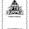 After Burner owner's manual (Sega)