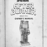 After Burner Upright Alternative owner's manual (Sega)