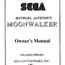 Michael Jackson Moonwalker manual (Sega)