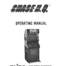 Chase Hq manual (Taito)