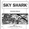 Sky Shark instruction manual (Toaplan)