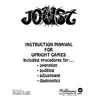 Joust Sept 1982 instruction manual (Williams)